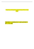 Prophecy Emergency Department RN A