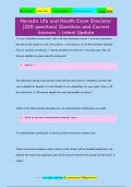 Nevada Life and Health Exam Simulator  &lpar;200 questions&rpar; Questions and Correct  Answers &vert; Latest Update