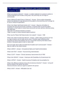 CMA AAMA Exam- Medical Law Questions And Answers 2022