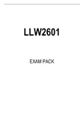 LLW2601 EXAM PACK 2,2022