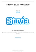 Stuvia 51466 fin2601 exam pack 2024 update 