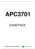 APC3701  EXAM PACK 2026 