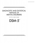 Diagnostic and Statistical Manual of Mental Disorders&comma; Fifth Edition&comma; Text Revision &lpar;DSM-5-TR&lpar;tm&rpar;&rpar;