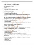 CMA KS STATE EXAM REVIEW