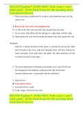 2022&sol;2023Update&excl;&excl;&excl; NURS MISC Peds exam 1&comma; and 2 study guide - &lbrack;Peds Final Exam for the morning class&rsqb; Guaranteed Success 