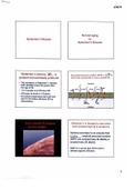 Neurobiology N110 Alzheimer's Disease Lecture Slides