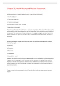 Chapter 20&comma; Health History and Physical Assessment