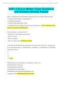 Firefighter 1 & 2 State Test Questions and Answers Latest 2022 Already Passed