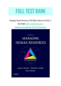 Managing Human Resources 12th Edition Jackson Test Bank  3