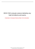 EECS 1522 computer science interbship very help for midterms and exams, (New York University) 2020- 2022 -2023- The answers are at the end of the page. Exactly like the questions ( atlanta - amazon - boston - birmingham  - chicago - colorado - canada - da