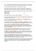 KS&mdash;CERTIFIED MEDICATION AIDE PRACTICE EXAM