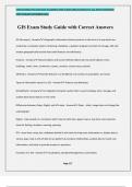 GIS Exam Study Guide with Correct Answers