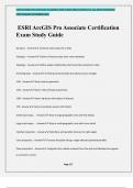 ArcGIS Pro Foundations Bundled Exams Questions and Answers&vert;100&percnt; Pass