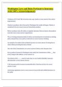 Washington Laws and Rules Pertinent to Insurance &lpar;with 100&percnt; Acknowledgement&rpar; 2024&sol;2025