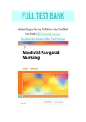Medical Surgical Nursing 7th Edition Linton Test Bank