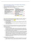 Summary of chapter 10 'coordinated product and supply chain design' of the book Designing and managing the supply chain 