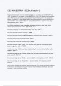 Navy CS2   - Exam  with 100&percnt; correct answers 2024&sol;2025 LATEST UPDATE 100&percnt; VERIFIED 