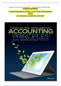 Solution Manual For Accounting Principles 14th Edition by Jerry J&period; Weygandt&comma; Paul D&period; Kimmel