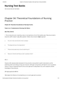 04 Theoretical Foundations of Nursing Practice Nursing Test Banks&period;pdf&period;pdf