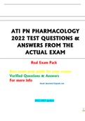 ATI PN Pharmacology 2022