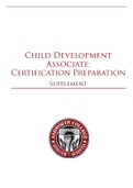 Child Development Associate&colon; Certification Preparation &vert; 