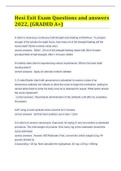 Hesi Exit Exam 2022&sol;2023 Questions and answers&comma; Complete Quizzes & Solution Guides&period;
