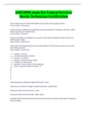 IAHCSMM exam For Central Services Sterile Technician Certification Questions And Answers&period; Download