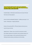 CBIS CERTIFIED BRAIN INJURY SPECIALIST EXAM 2024 &vert; ACTUAL EXAM WITH A STUDY GUIDE AND PRACTICE EXAM &vert; ACCURATE REAL EXAM QUESTIONS