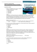 Test Bank For Fundamentals of Nursing 11th Edition Potter Perry Chapter 1-50 |Complete Guide A+ Newest Version-2022