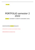 EUP1501 - portfolio Semester 2 2022