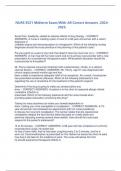 NURS 6521 Midterm Exam&sol;With All Correct Answers &comma;2024-2025&period;