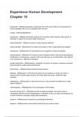 Experience Human Development Chapter 15 Questions correctly answered 2025&sol;2026 graded A&plus;