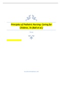 Principles of Pediatric Nursing&colon; Caring for Children&comma; 7e &lpar;Ball et al&period;&rpar;