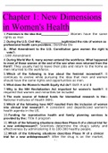 New Dimensions in Women's Health 8th Edition Alexander Test Bank