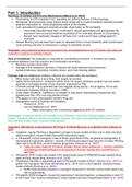 Ataxia Exam/Essay Summary Notes
