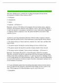 Exam &num;2 Question&Answer Exam Prep Questions And Answers &lpar;202472025&rpar;