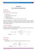Linear Algebra and Applications  matrixes questions with solved answers