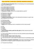 CNA CHAPTER 7 EXAM WITH VERIFIED ANSWERS GRADED A&plus;