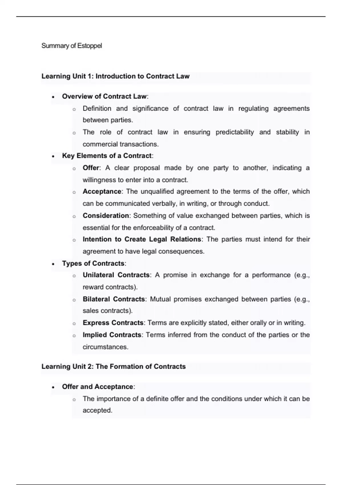 PVL3704 Estoppel exam Notes summary mind maps and pod cast recording PVL3704 Estoppel exam Notes summary mind maps and pod cast recording