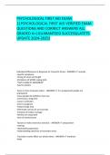 PSYCHOLOGICAL FIRST AID EXAM 1&vert;PSYCHOLOGICAL FIRST AID VERIFIED EXAM  QUESTIONS AND CORRECT ANSWERS ALL GRADED A&plus;&vert;GUARANTEED SUCCESS&lpar;LATETS UPDATE 2024-2025&rpar;
