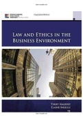 Law and Ethics in the Business Environment 9th Edition Halbert Solutions Manual