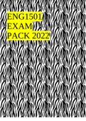 ENG1501 EXAM PACK 2022