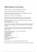 ADPP Session 5 Final Exam Questions and Answers 2024&sol;2025&lpar; A&plus; GRADED 100&percnt; VERIFIED&rpar;&period;
