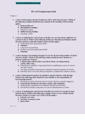 RN ATI FUNDAMENTALS QUESTIONS AND ANSWERS GRADED A&plus;