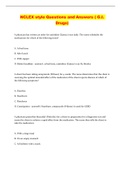 NCLEX style Questions and Answers &lpar; G&period;I&period; Drugs&rpar;