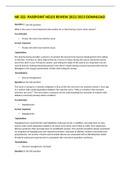 NR 322- PASSPOINT NCLEX REVIEW 2022/2023 DOWNLOAD