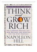 Summary 'Think and Grow Rich' by Napoleon Hill