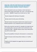 GERO HESI EXAM AND EXAM PRACTICE 2024&sol;2025 NEWEST&excl;&excl;  COMPLETE ACTUAL 300 EXAM QUESTIONS AND CORRECT  ANSWERS &lpar;VERIFIED ANSWERS &rpar; ALREADY GRADED A&plus;&period;