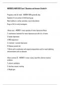 NURS663 &vert; NURS 663 Exam 2 Questions and Answers Graded A&plus;