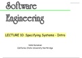 SOFTWARE ENGINEERING